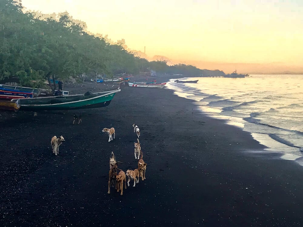 Grenzübergang von Nicaragua nach El Salvador