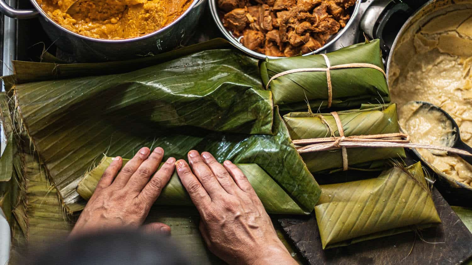 Tamales in Ecuador