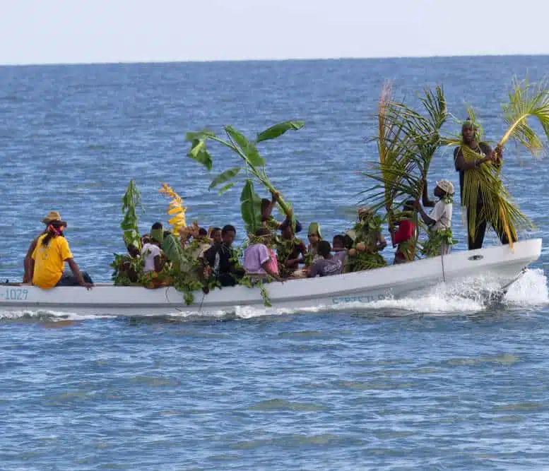 Día del asentamiento garifuna en Hopkins, Belice