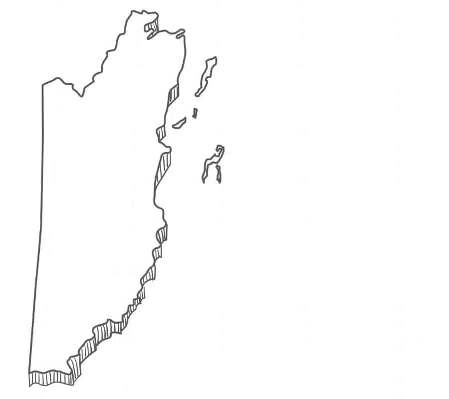 Belize Map