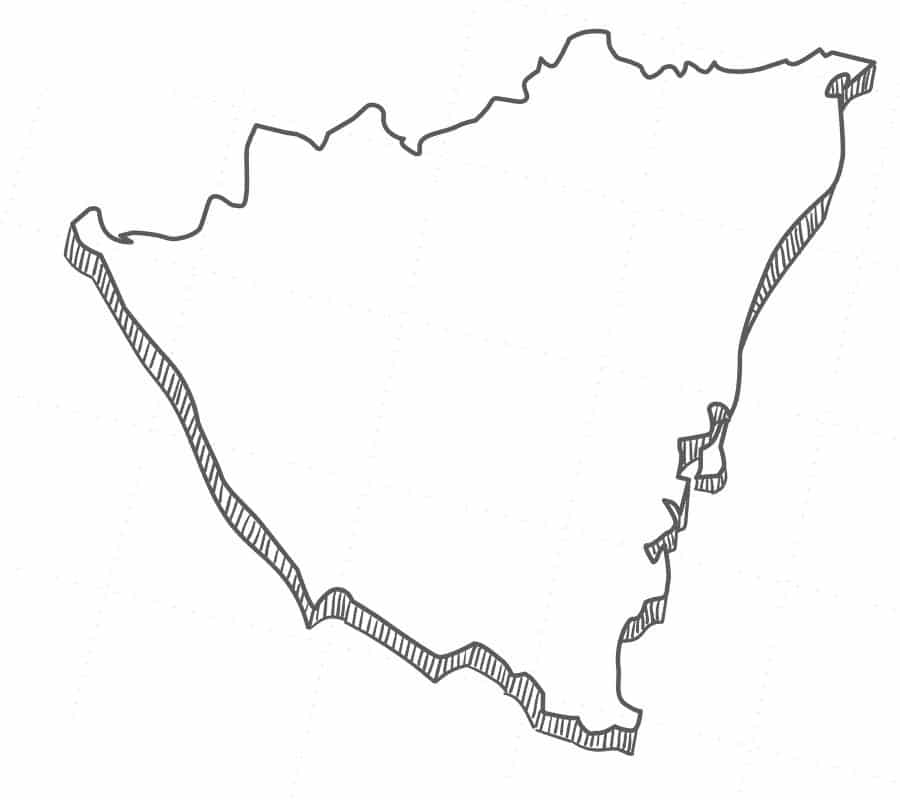 Nicaragua Map