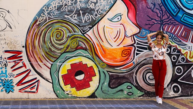 Arte callejero en Quito