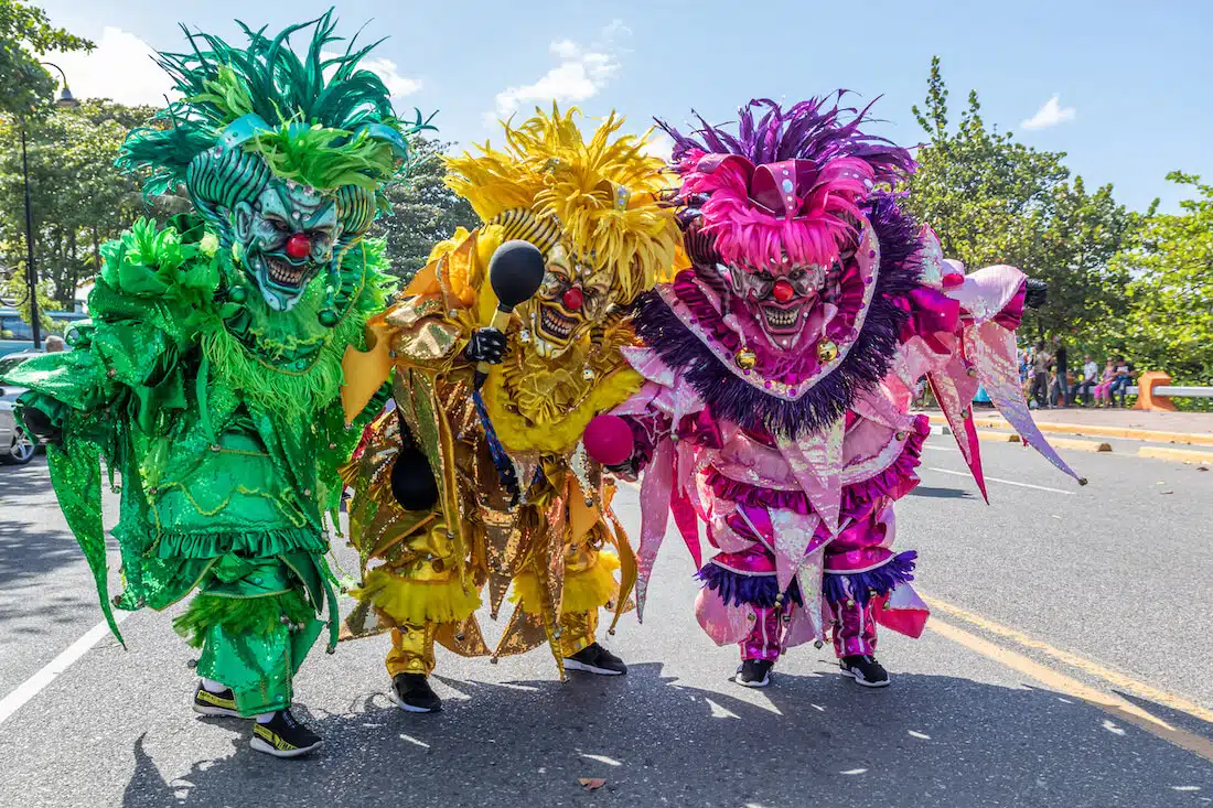 personajes tradicionales del carnaval caribeño