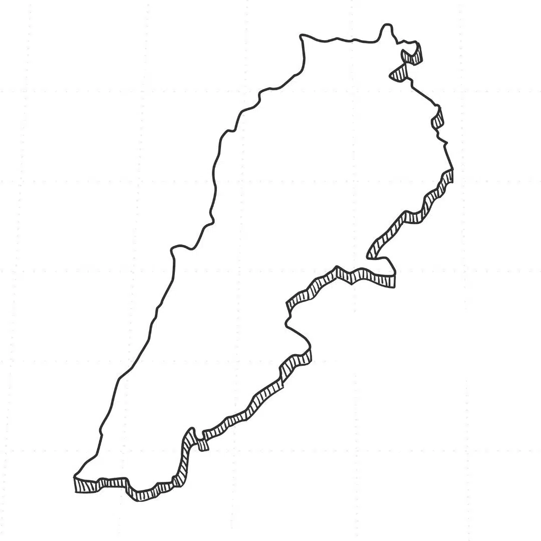 Lebanon Map