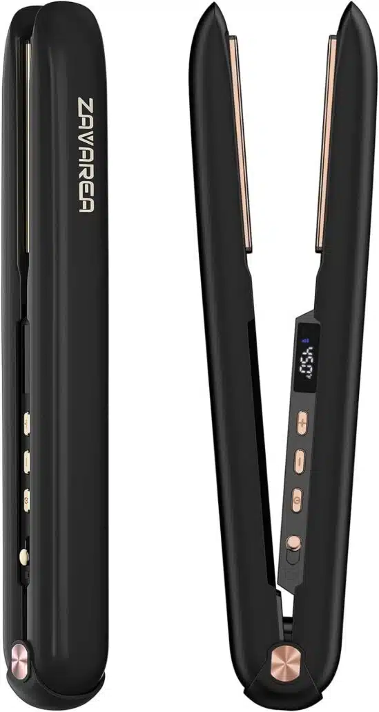 mini hair straightener for travel from zavera