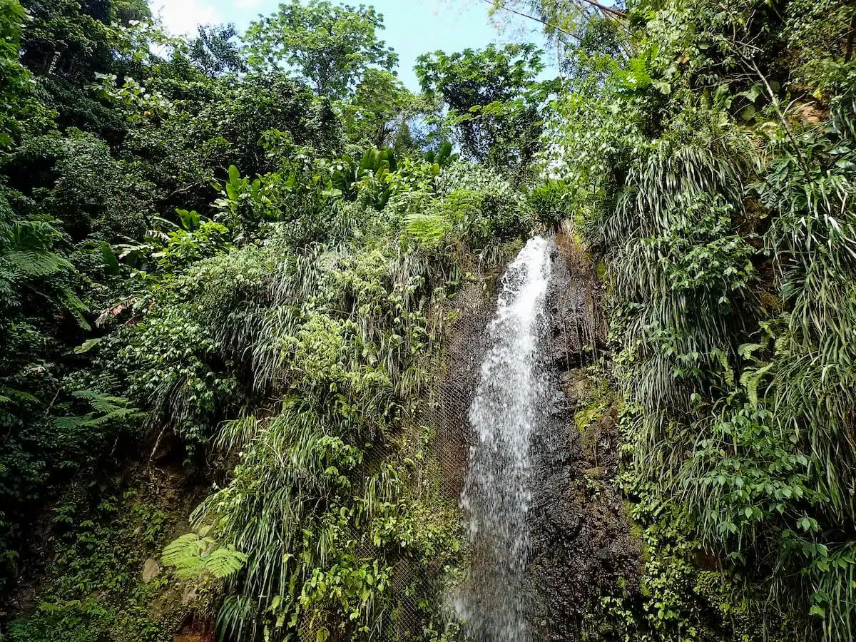 Diamant-Wasserfälle in Soufriere auf St. Lucia