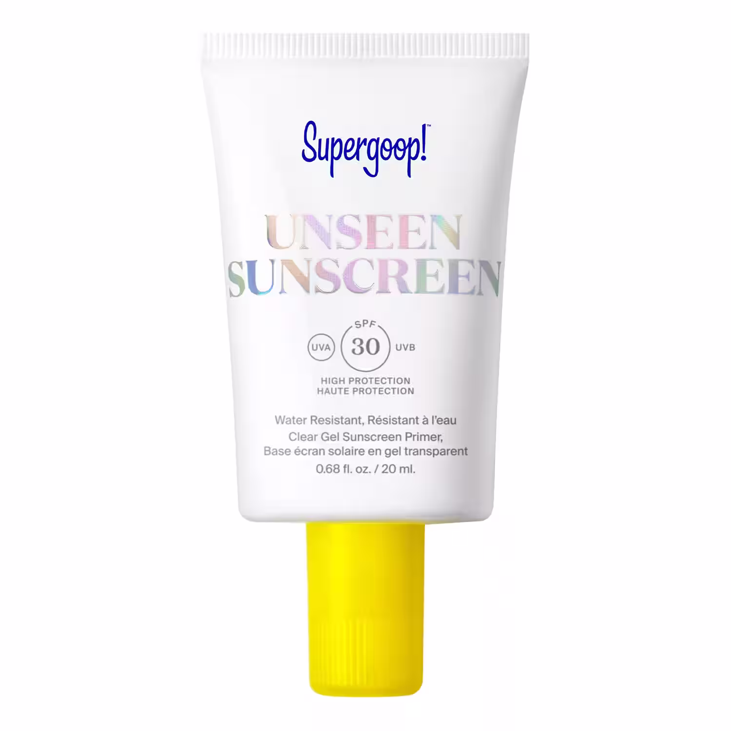 supergoop unseen vegan sunscreen