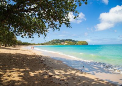 choc beach in ST Lucia