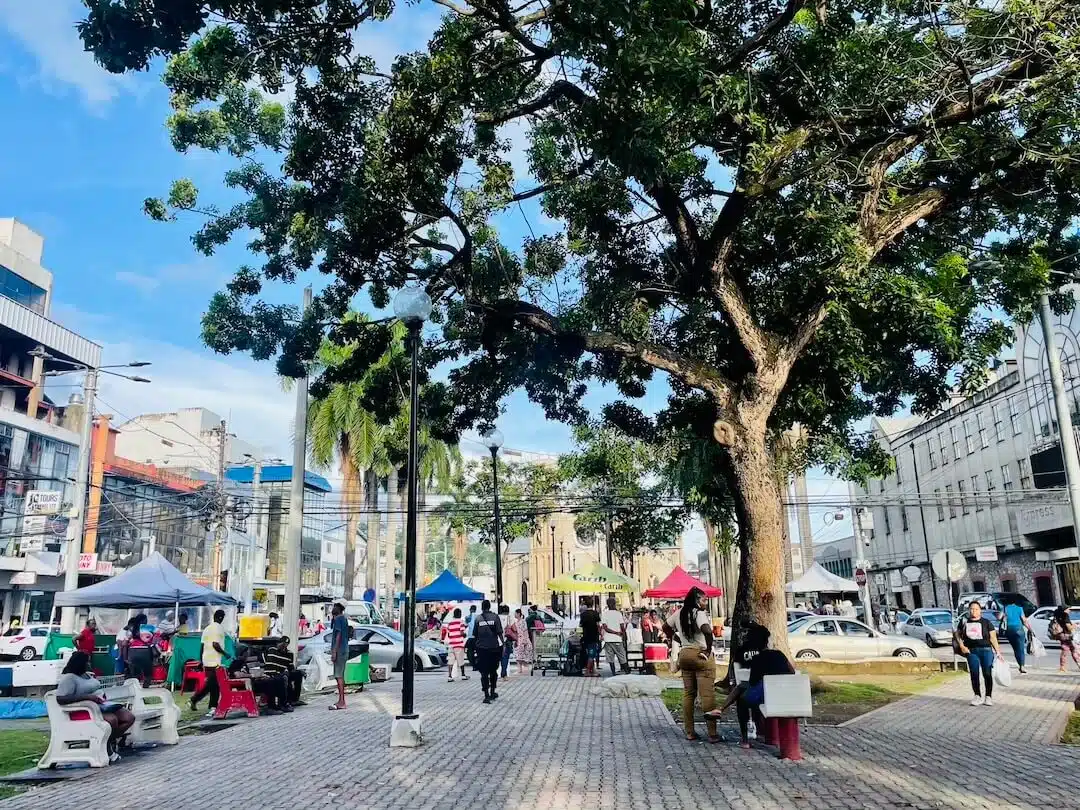 downtown Port of Spain, Trinidad
