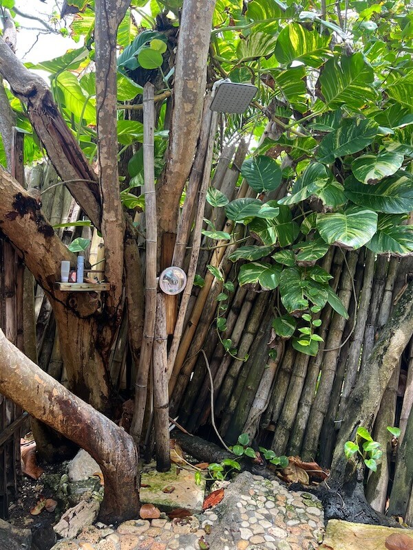 ducha exterior